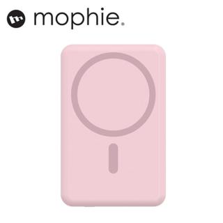 【mophie】essentials Snap+ Powerstation 5K 10W 1孔磁吸行動電源粉色(無線/Magsafe/蘋果官方合作品牌)