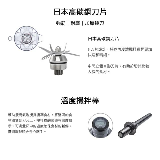 【Bianco di puro 彼安特】台灣製 Originale全營養智慧調理機(冷熱生機調理機/輔食機/果汁)