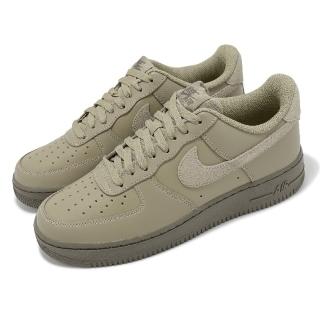 【NIKE 耐吉】休閒鞋 Air Force 1 07 LV8 男鞋 女鞋 卡其 棕 AF1 皮革 經典(HQ1176-222)