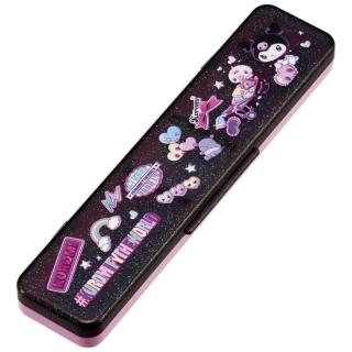 【小禮堂】SKATER 酷洛米 盒裝兩件式餐具組 CCS3SAAG - #世界クロミ化計畫(平輸品)