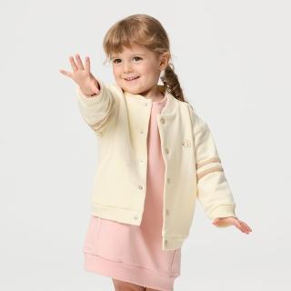 【奇哥】CHIC BASICS系列 男女童裝 休閒棒球外套(1-5歲)