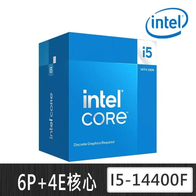 【Intel 英特爾】I5-14400F 中央處理器 盒裝(I5-14400F)