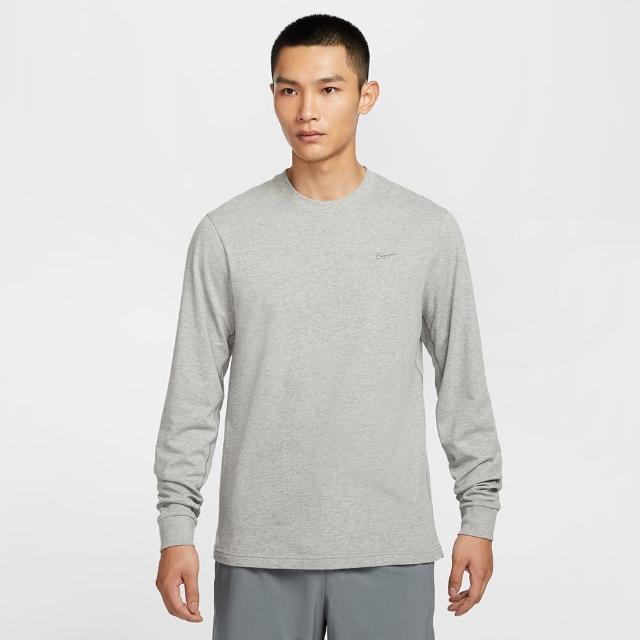 【NIKE 耐吉】長袖上衣 男款 運動 快乾 透氣 AS M NK DF PRIMARY LS TOP 灰 FB8586-063