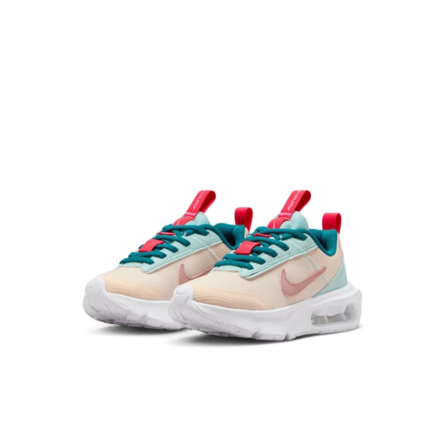 NIKE 耐吉 慢跑鞋 童鞋 中童 兒童 運動鞋 氣墊 緩震 AIR MAX INTRLK LITE PS 米綠 DH9394-800