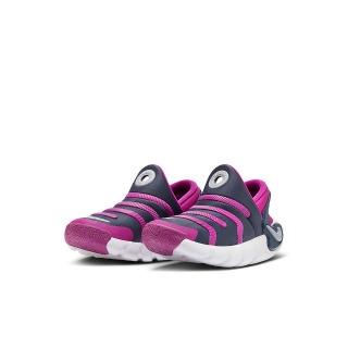 【NIKE 耐吉】運動鞋 童鞋 中童 兒童 毛毛蟲鞋 套腳式 DYNAMO 2 EASYON PS 紫藍 FD0553-500