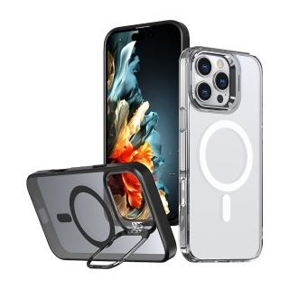 【t-phox】Apple 蘋果 iPhone 16 系列 鏡頭支架磁吸保護殼