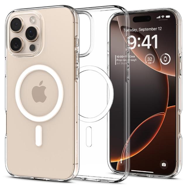 【Spigen】SGP iPhone 16 /Plus/Pro/Pro Max Liquid Crystal MagFit-防摔手機保護殼(晶透)