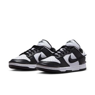 【NIKE 耐吉】休閒鞋 女鞋 運動鞋 W DUNK LOW TWIST 黑白 DZ2794-001