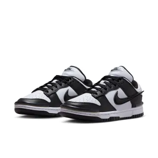 【NIKE 耐吉】休閒鞋 女鞋 運動鞋 W DUNK LOW TWIST 黑白 DZ2794-001