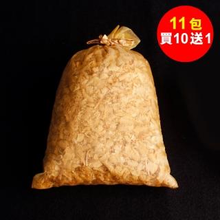 【MU LIFE 荒木雕塑藝品】純天然芳香檜木雪紗袋香包60g*10贈1
