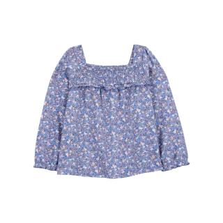 【OshKosh官方授權】繁花盛開的奇蹟上衣童裝(美式童裝 嬰兒 吊帶褲 吊帶裙 包屁衣 牛仔)