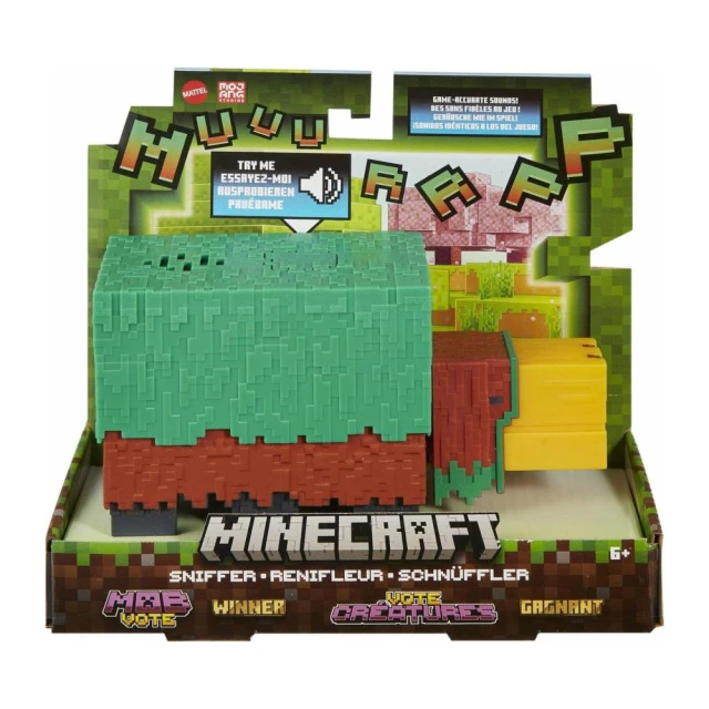 MATTEL 美泰兒 Minecraft 3.25吋經典角色模型 - 嗅探獸