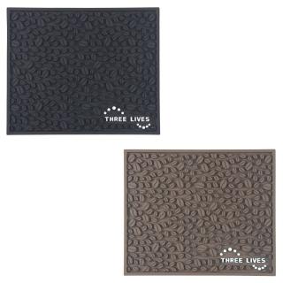 【THREE LIVES】咖啡豆吧檯墊-30x25 cm-兩入組(隔水墊、隔熱墊)