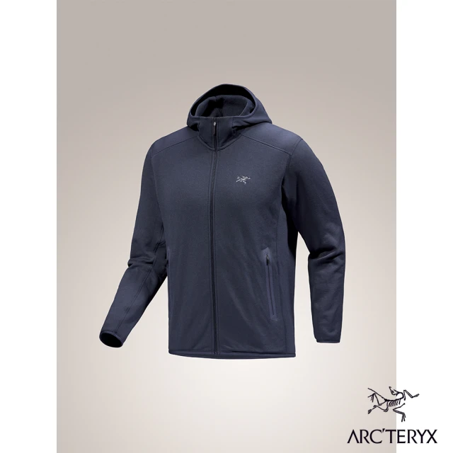 Arcteryx 始祖鳥 男 Kyanite 刷毛外套(黑寶石)