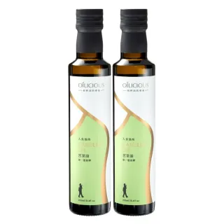 【人良油坊 Oilicious】第一道冷壓初榨苦茶油250mlx2入(清香不苦 Omega9達79%以上 生飲級)