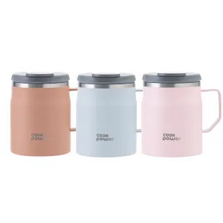 【CookPower 鍋寶】內陶瓷保溫保冰辦公杯400ml_加(3色選)