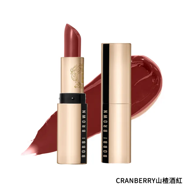 【Bobbi Brown 芭比波朗】晶鑽桂馥修護潤唇精華+金緻緞光唇膏3.5g