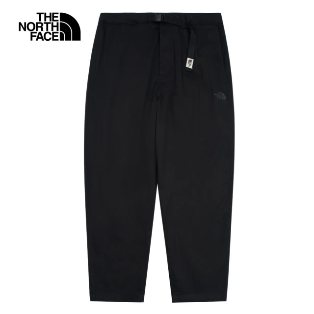 The North Face TNF 休閒 吸濕排汗附休閒長褲 M M66 TWILL WIDE LEG PANT-AP 男 黑(NF0A89YSJK3)