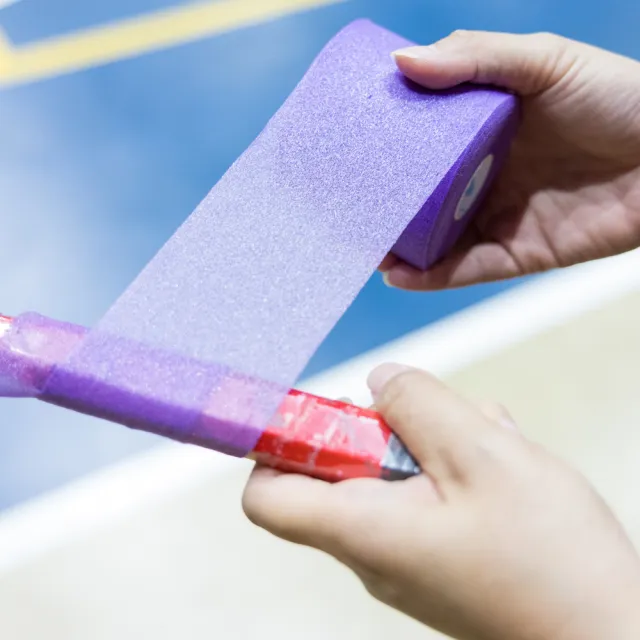 【POWERMAX 給力貼】運動纏繞膜(網、羽球拍、各類球棒纏繞用緩衝膜、柔軟舒適)