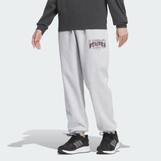 【adidas 愛迪達】長褲 男款 運動褲 棉褲 亞規 CLG SWEAT PANTS 灰 JG8554(L4978)