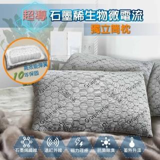 【Noname】超導石墨稀生物微電流獨立筒枕*1入(官方)