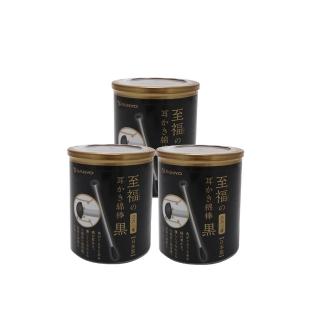 日本製SANYO黑360度耳扒紙軸棉花棒-100支入x3罐(棉花棒)