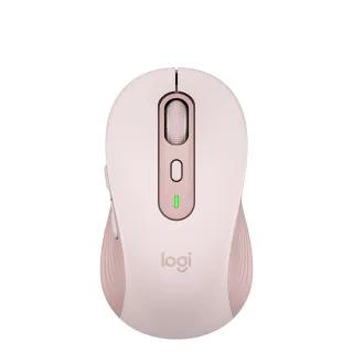 【Logitech 羅技】M750多工靜音無線滑鼠(玫瑰粉)