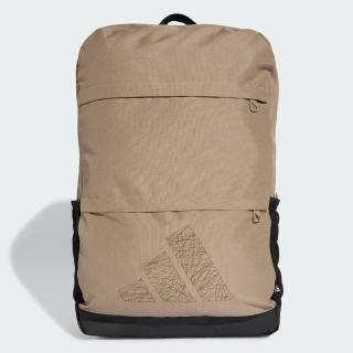 【adidas 愛迪達】後揹包 運動包 書包 旅行包 登山包 MOTION BP 卡其 IY1809