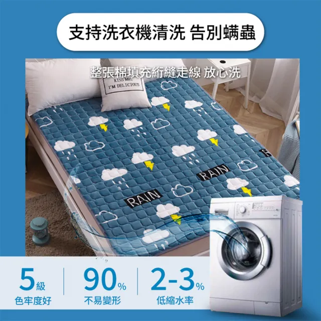 【寢聚 Sleep Club】蓄熱法蘭絨床墊 保暖墊 單人/雙人/加大任選(法蘭絨 床墊 日式床墊 軟床墊 床包 暖墊)