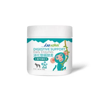 【IN-Plus】消化整腸酵素 三重呵護配方 280克/瓶(寵物酵素/狗益生菌/狗腸胃保健/寵物保健)