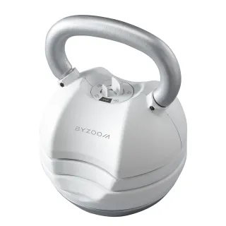 【BYZOOM FITNESS】Pure Series 可調式壺鈴 50lb/約22.6kg(黑/白 二色可選)