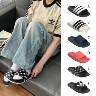 【adidas 愛迪達】拖鞋 男鞋 女鞋 運動 ADILETTE 共六款(IF4134 IG6858 IG6860 ID3403 GV9735)