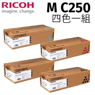 【RICOH】M C250原廠1黑3彩碳粉匣(適用M C250FWB/P C300W)