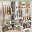 【Ashley House】#ins風貓耳萌萌話題室內立式掛衣架置物架-附輪多款可選(衣帽架 衣架 收納架 曬衣架 鞋架)