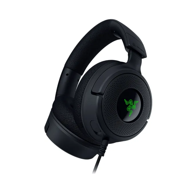【Razer 雷蛇】Razer 北海巨妖耳機麥 Kraken V4 X 有線遊戲耳麥-黑色