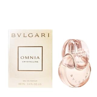 【BVLGARI 寶格麗】晶澈女性淡香精 -白水晶淡香精100ml(專櫃公司貨)