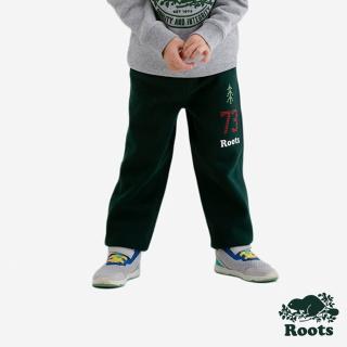 【Roots】Roots 小童-HERITAGE COOPER 棉褲(深綠色)
