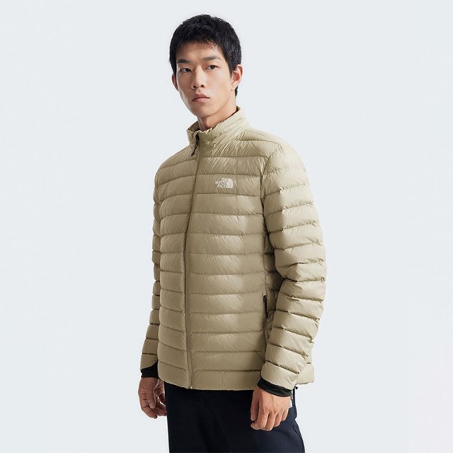 【The North Face】TNF 北臉 北面 休閒 舒適保暖 羽絨外套 M THUNDER LT DOWN - AP 男 灰(NF0A89ZR1I4)