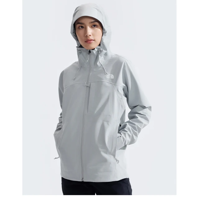 The North Face TNF 北臉 北面 防水透氣連帽衝鋒衣 W STORMPEAK FL JACKET - AP 女 灰(NF0A89X4A0M)