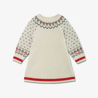 【Roots】Roots 嬰兒-CABIN FAIR ISLE 洋裝(米白色)