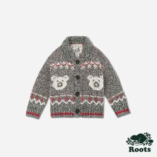 【Roots】Roots 嬰兒-CABIN FAIR ISLE 外套(灰色)