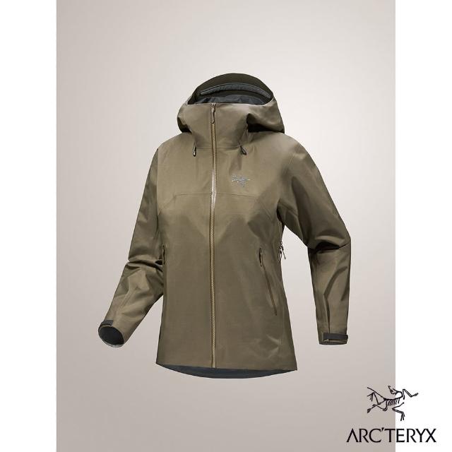 【Arcteryx 始祖鳥官方直營】女 Beta SL 防水外套(龍紋綠)