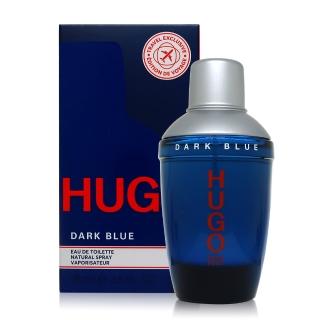 【HUGO BOSS】Dark Blue 深藍優客男性淡香水 EDT 75ml(平行輸入)