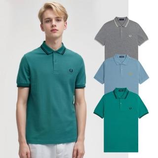 【FRED PERRY】男生 POLO衫 經典刺繡LOGO 麥穗 桂冠 短(多色可選)
