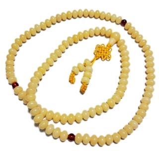 【十方佛教文物】菩提根108念珠6*8mm(大悲咒加持)