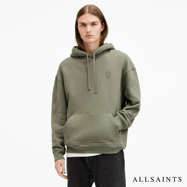 ALLSAINTS HAVEN 連帽衛衣THYME GREEN(寬鬆版型)