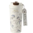 【MUAN】星語花海陶瓷咖啡杯550ML 手提保溫陶瓷杯(泡茶杯/隨行杯/ 聖誕交換禮物)