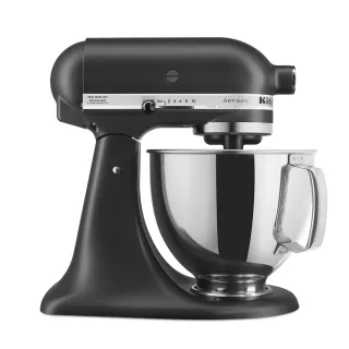 【KitchenAid】4.8公升/5Q桌上型攪拌機-黑(打蛋機 / 揉麵機 / 廚師機 / 麵團機 / 和麵機)