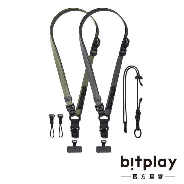 bitplay 多工機能背帶（含掛繩通用墊片）(手機掛繩)