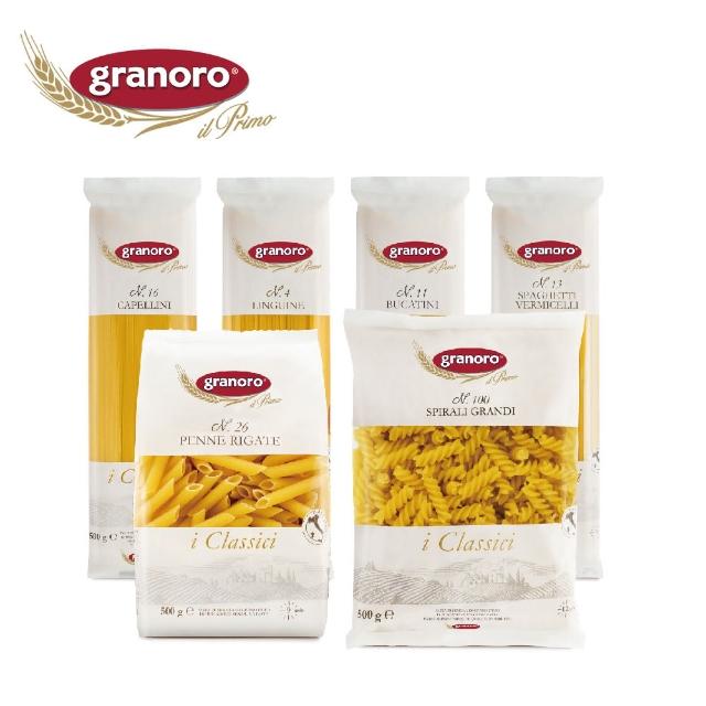 【Granoro】造型義大利麵 500gx1包(麵型任選)